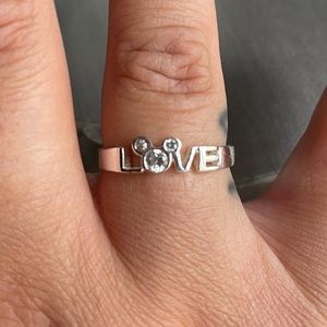Vintage disney parks love ring